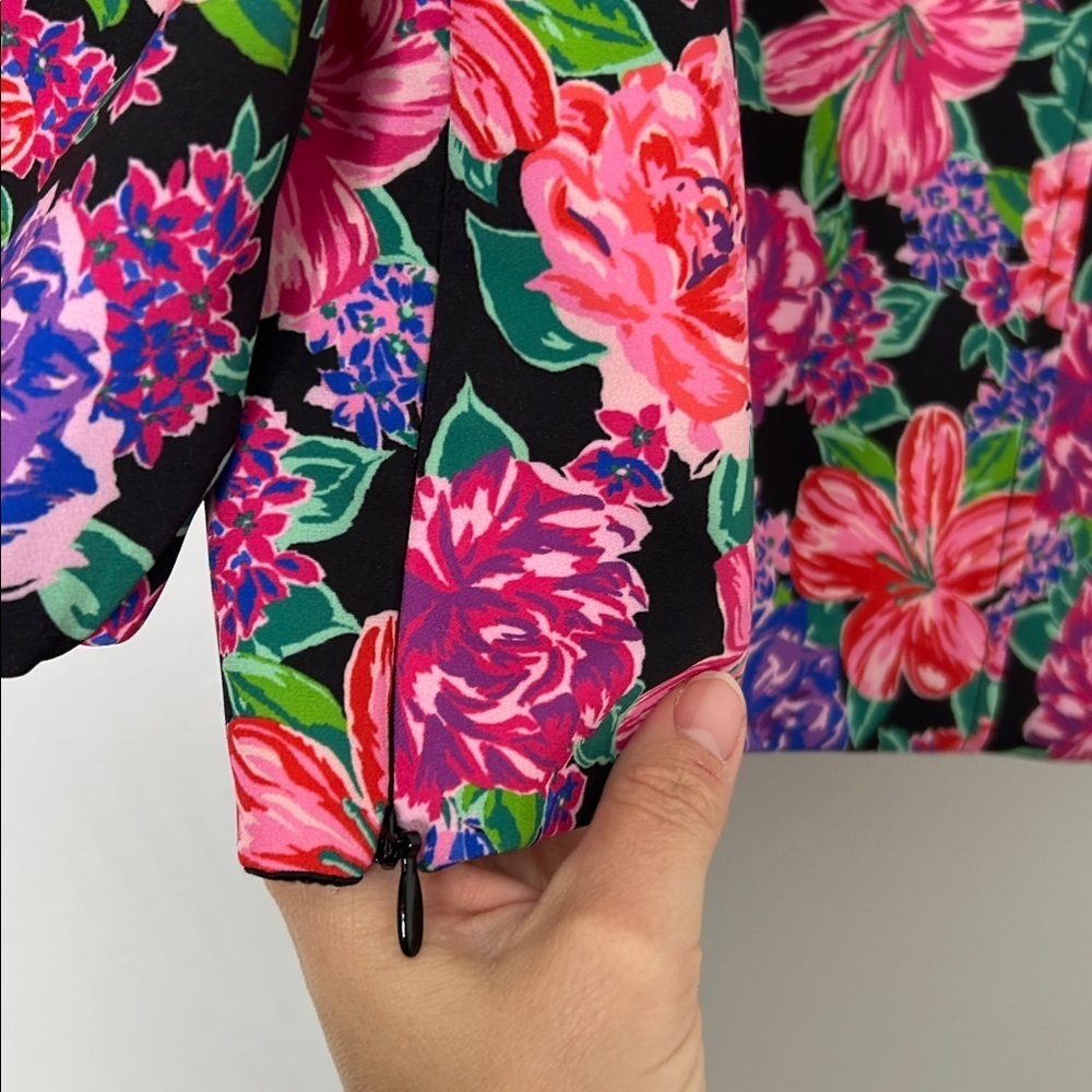 Zara Floral Crop Top NWT - Picture 6 of 7